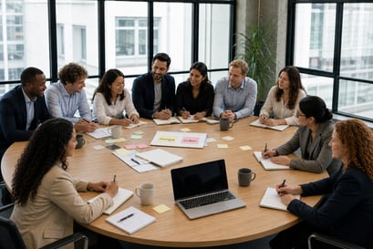 atelier de travail entre marques