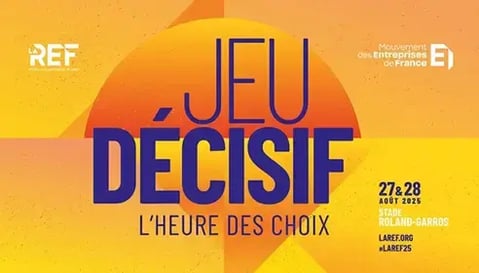 Jeu décisif pour la REF du MEDEF : l'influence commerciale en 3 sets