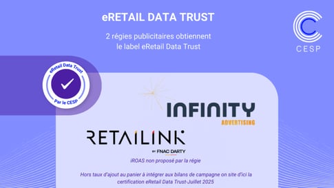 Transparence des solutions e-retail : premières certifications eRETAIL DATA TRUST