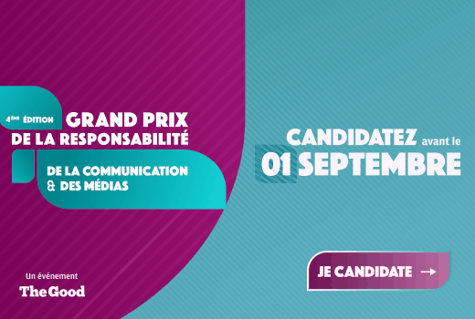 L’Union des Marques s’associe au Grand Prix de la Responsabilité de la Communication et des Médias organisé par The Good