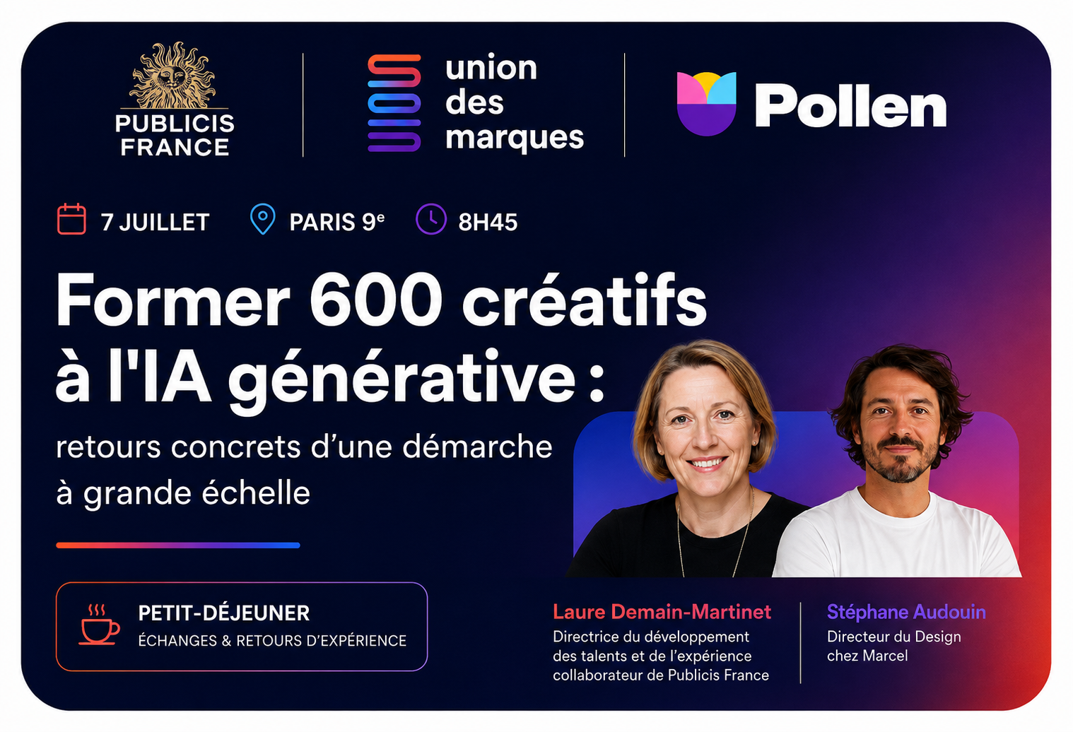 Petit déjeuner IA et Marketing 